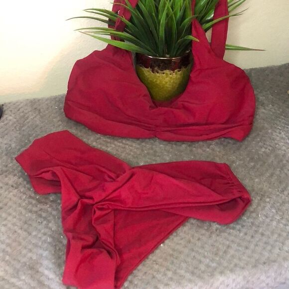 Cici bird red 2pc bikini - Picture 1 of 5